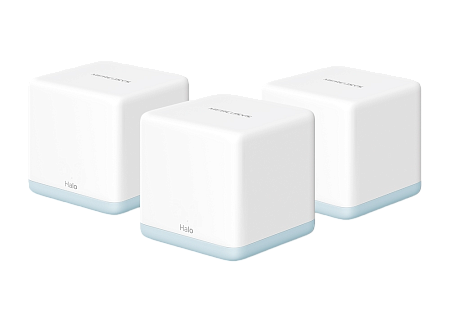Whole-Home Mesh Dual Band Wi-Fi AC System MERCUSYS, "Halo H30(3-pack)", 1200Mbps,MU-MIMO Whole-Home Mesh Dual Band Wi-Fi AC System MERCUSYS, "Halo H30(3-pack)", 1200Mbps,MU-MIMO