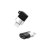 Адаптер USB XO NB149B, micro-USB (F)/Lightning, Чёрный