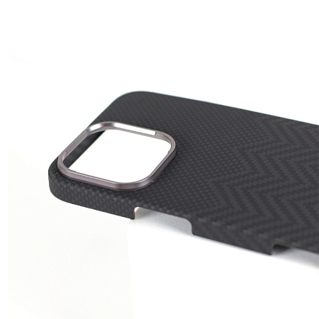 VANTA Case Carbon Ring Weaving M Magsafe for  iPhone 16, M-Black