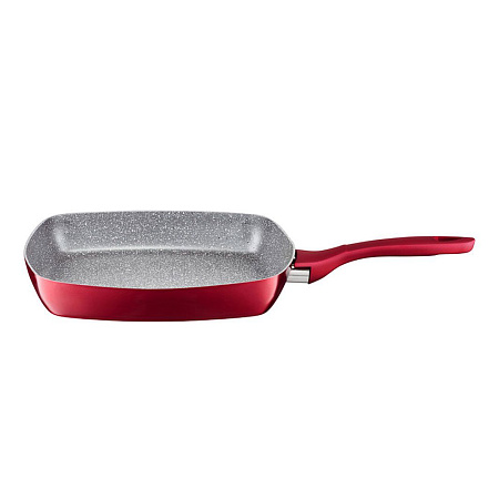 Ambition, Grill Pan, Jasper, Qualum Basic Stone Coating, 26X26 Cm, Aluminium, Plastic