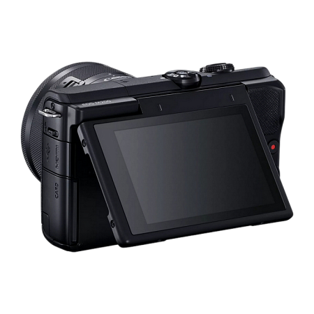 Беззеркальный фотоаппарат Canon EOS M200 Streaming Kit, Чёрный