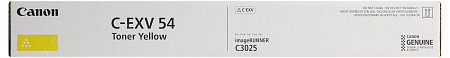 Toner Canon C-EXV54 Yellow (207g/appr. 8.500 pages 5%) for iR C31xx, C30xx