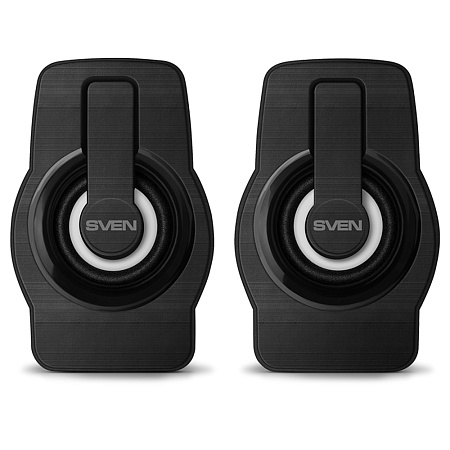 Speakers SVEN "255" Black, 4w, USB power, Dynamic RGB lighting
