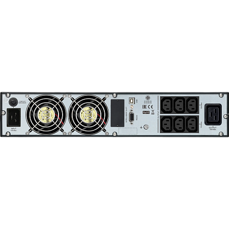 APC Easy UPS SRV3KRIRK 3000VA/2400W,Rack2U,Sinewave,Online,LCD,AVR,USB,RS232,Comm.slot,6*C13,Railkit