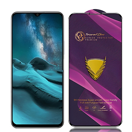 GA Tempered Glass for Samsung A06, Black (10pcs)