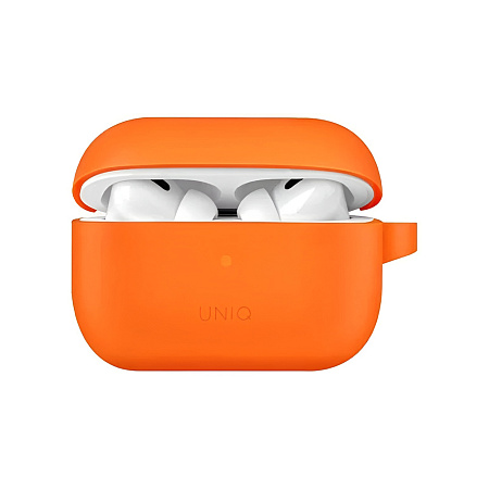 Uniq Case Silicon Hang for AirPods Pro 2nd Gen, Orange Uniq Case Silicon Hang for AirPods Pro 2nd Gen, Orange