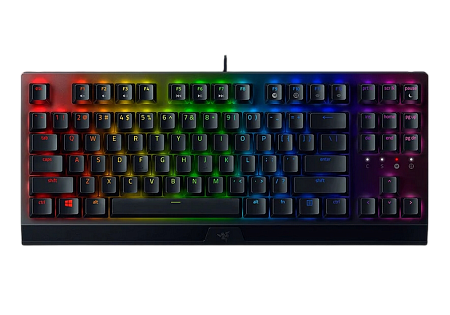 Клавиатура RAZER Blackwidow V3 Tenkeyless, Проводное, Чёрный