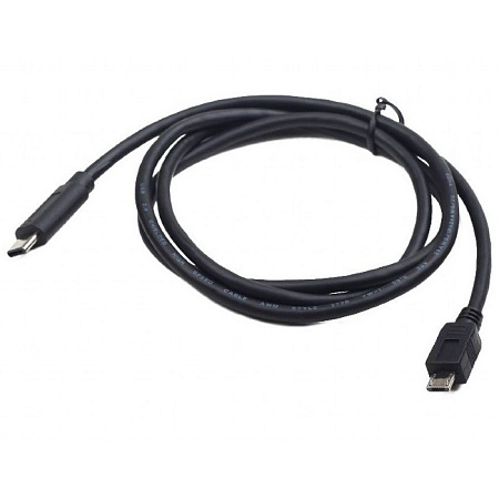 Cable Type-C/microUSB2.0, CM/BM, 1.8 m, Cablexpert, Black, CCP-USB2-mBMCM-6 Cable Type-C/microUSB2.0, CM/BM, 1.8 m, Cablexpert, Black, CCP-USB2-mBMCM-6