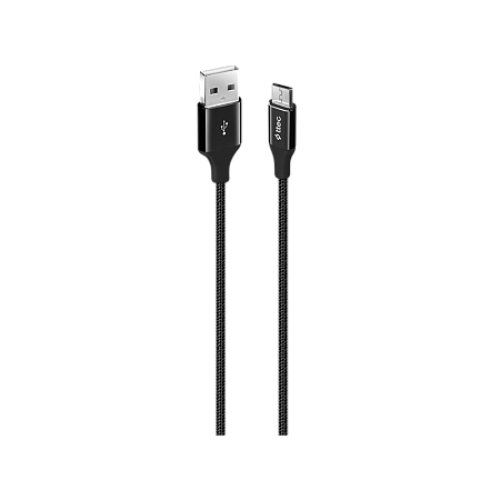 ttec Cable USB to Micro USB 2.4A (1.2m) Alumi, Black
