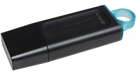 USB Flash накопитель Kingston DataTraveler Exodia, 64Гб, Черный/Синий