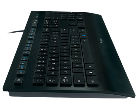 Клавиатура Logitech K280e, Проводное, Чёрный
