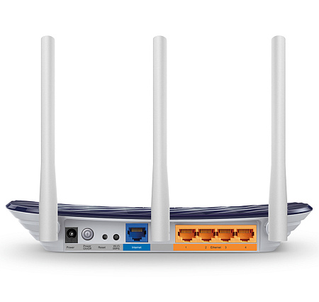 Wi-Fi AC Dual Band TP-LINK Router, "Archer C20", 750Mbps
