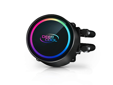 AIO Liquid Cooling Deepcool "GAMMAXX L240 ARGB" (≤30 dB(A), 69.34 CFM, 2x120mm, ARGB, 250W, 1330g)