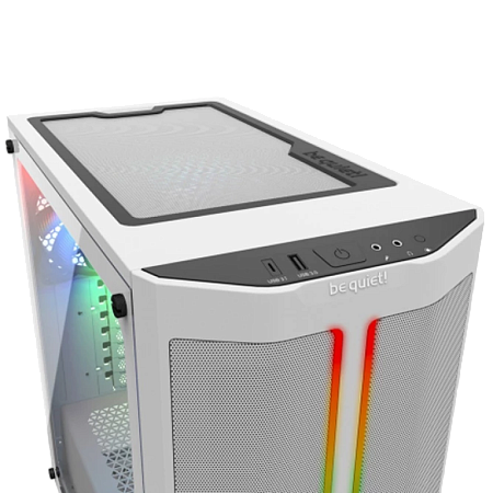 Case ATX be quiet! Pure Base 500 DX, w/o PSU, 3x140mm, 2xARGB Strips, Tempered Glass, Dust filters, 