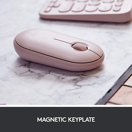 Беcпроводная мышь Logitech M350, Розовый
