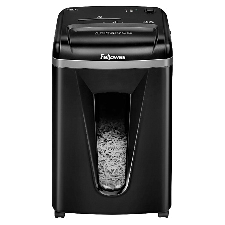 Fellowes  Powershred® 450M, DIN Level P-5, Cross 2х12mm, Capacity 8sheets, Vol.22 lit Staples, DVD