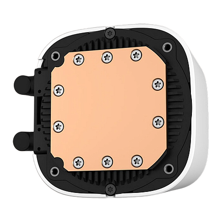 AIO Liquid Cooling Deepcool "LE720 White " (<32.9dBA, 85.85CFM, 3x120mm, ARGB, 1570g.)