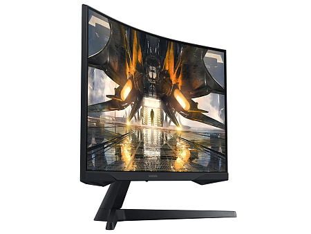27" SAMSUNG Odyssey G5 S27AG552EI Black, Curved-VA 2560x1440,FreeSync165Hz,1msMPRT,300cd,DP+HDMI