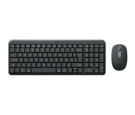 Беспроводная  Клавиатура с мышкой Logitech Combo MK250, Graphite