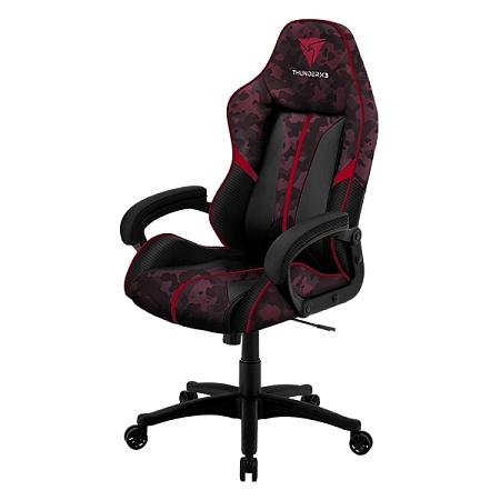 Gaming Chair ThunderX3 BC1 Camo Camo/Red, User max load up to 150kg / height 165-180cm