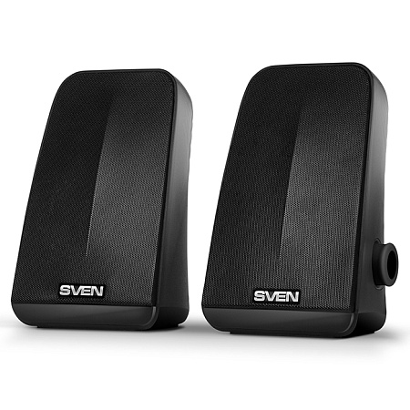 Speakers SVEN "380" Black, 5w, USB power / DC 5V Speakers SVEN "380" Black, 5w, USB power / DC 5V