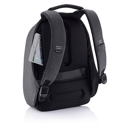 Backpack Bobby Hero XL, anti-theft, P705.711 for Laptop 15.6" & City Bags, Black