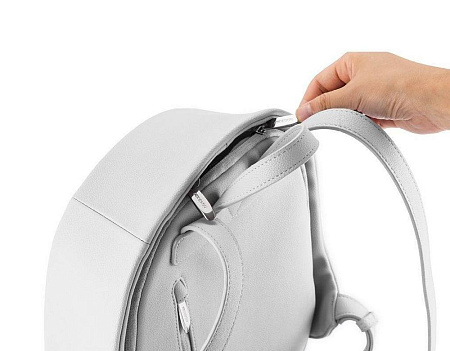 Backpack Bobby Elle, anti-theft, P705.220 for Tablet 9.7" & City Bags, Light Grey