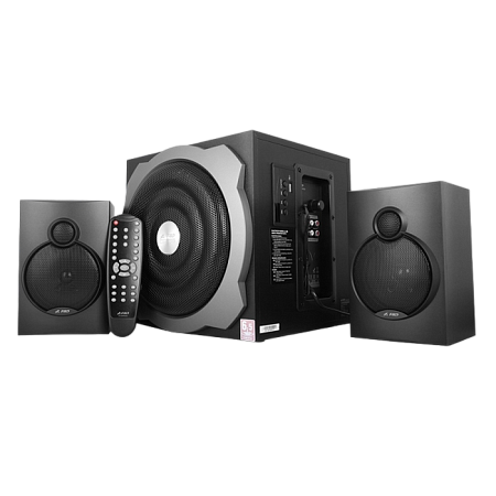 Speakers F&D A521X Black, Bluetooth, 52w / 20w + 2 x 16w / 2.1