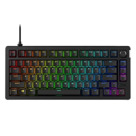 Клавиатура HyperX Alloy Rise 75, Проводное, Чёрный, клавиатуры ,мышки ,веб камера ,коврики ,флешки , 16gb, 32gb,64gb,128gb,256gb,512,microsd,sd