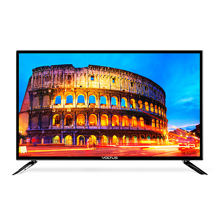 32" LED SMART Телевизор VOLTUS VT-32DS4000, 1366x768 HD, Android TV, Чёрный