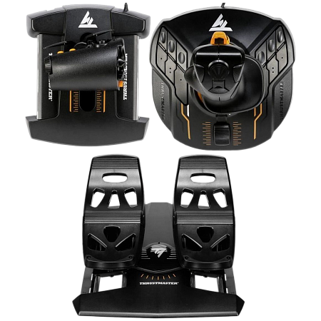Joystick Thrustmaster T.16000M FCS Flight Pack, 16 buttons, 8-way PoV, Twist rudder, H.E.A.R.T, TWCS