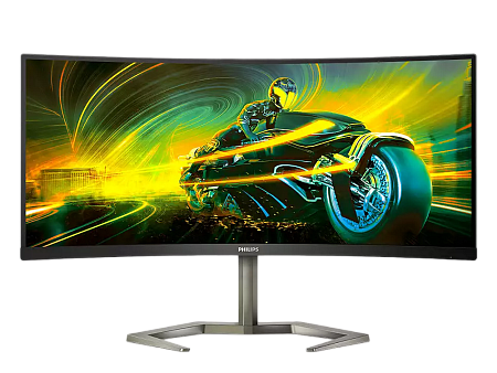 34" PHILIPS 34M1C5500V,Black,VA,3440x1440,165Hz,AdaptiveSync,1msMPRT,350cd,HDR,MegaDCR,HDMI+DP,Spkrs