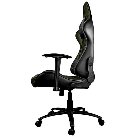 Gaming Chair Cougar ARMOR ONE X  Black/Green, User max load up to 120kg / height 145-180cm