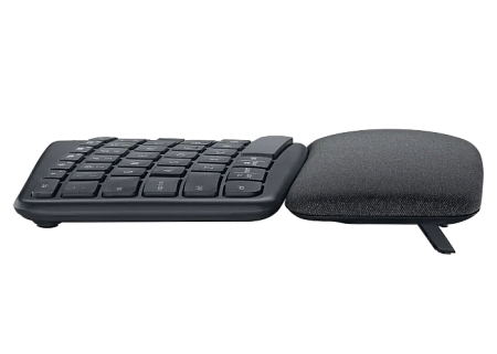 Wireless Keyboard Logitech ERGO K860, Curved keyframe, Split layout, Ultra precise typing, Wrist res