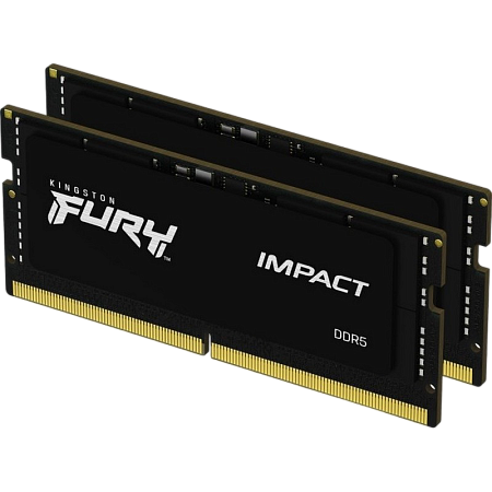 Оперативная память Kingston FURY Impact, DDR5 SDRAM, 6400 МГц, 32 Гб, KF564S38IBK2-32