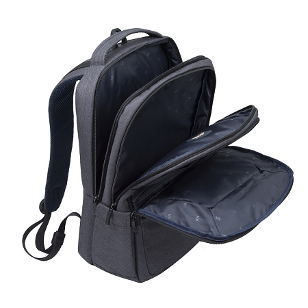 Backpack Rivacase 7760, for Laptop 15,6" & City bags, Canvas Black