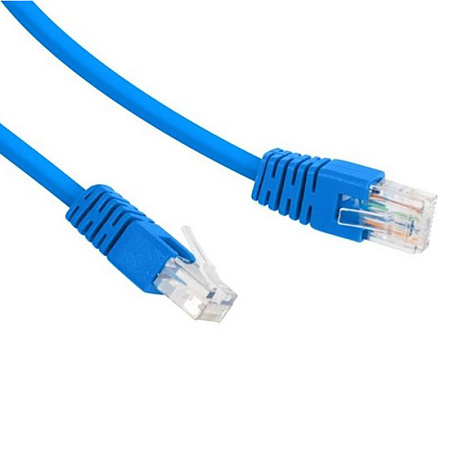 Patch Cord Cat.6U  5m, Blue, PP6U-5M/B, Cablexpert, Stranded Unshielded 