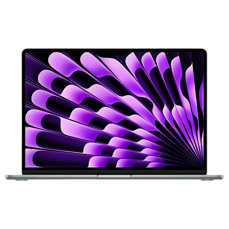 Ноутбук 15,3" Apple MacBook Air A2941, Космический серый, M2 with 8-core CPU and 10-core GPU, 8Гб/256Гб, macOS Ventura