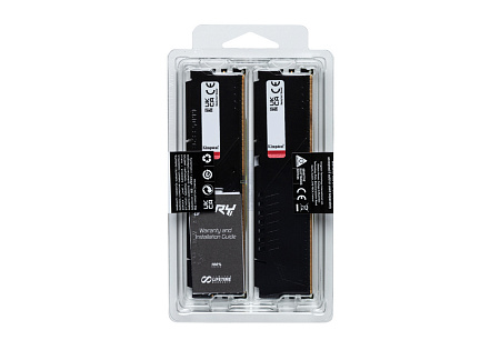 .32GB DDR5-6000MHz  Kingston FURY Beast (Kit of 2x16GB)  (KF560C40BBK2-32), CL40-40-40, 1.35V, Black