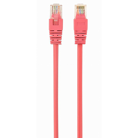  2m, Patch Cord  Pink, PP12-2M/RO, Cat.5E, Cablexpert, molded strain relief 50u" plugs