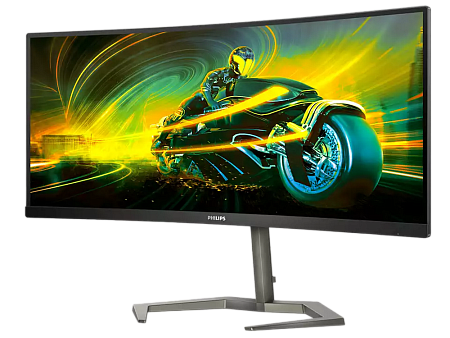 34" PHILIPS 34M1C5500V,Black,VA,3440x1440,165Hz,AdaptiveSync,1msMPRT,350cd,HDR,MegaDCR,HDMI+DP,Spkrs