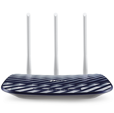 Wi-Fi AC Dual Band TP-LINK Router, "Archer C20", 750Mbps