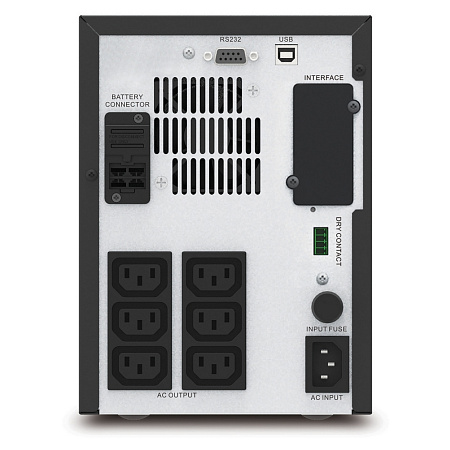 APC Easy UPS SMV1000CAI 1000VA/700W, Tower, Sinewave, Line inter., LCD, AVR, USB, Comm. slot, 6*C13