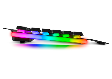 Gaming Keyboard SVEN KB-G9450, 3 colors backlight, Metal plate, WinLock, 12 Fn keys, Black, USB