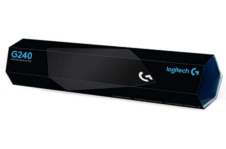 Gaming Mouse Pad Logitech G240, 340 x 280 x 1mm, 90g., Performance-tuned cloth surface