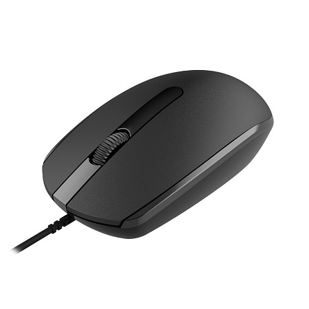 Mouse Canyon M-10, Optical, 1000dpi, 3 buttons, Ambidextrous, Black, USB