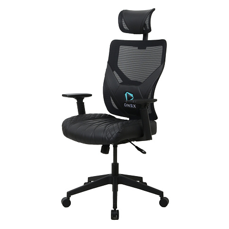 Gaming Chair ONEX-GE300-B Black, User max load up to 120kg / height 160-180cm