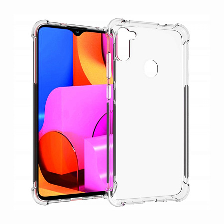 Helmet Case TPU Soft Samsung A11, Clear