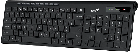 Wireless Keyboard Genius SlimStar 7230, Multimedia, Fn Keys, Chocolate keys, Battery indicator, USB, клавиатуры ,мышки ,веб камера ,коврики ,флешки , 16gb, 32gb,64gb,128gb,256gb,512,microsd,sd