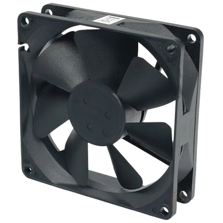 PC Case Fan Chieftec AF-0825S, 80x80x25 mm, 20 dBA, 23 CFM, 2000RPM, 3pin/Molex